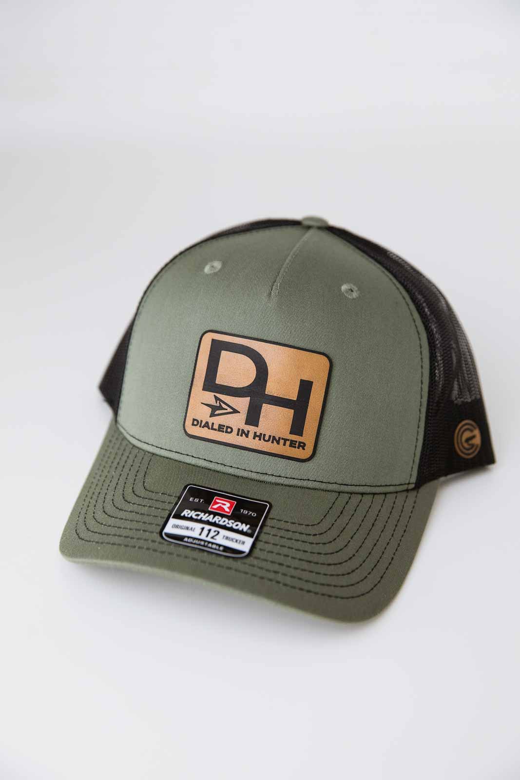 Dialed In Hunter Trucker Hat Olive Green