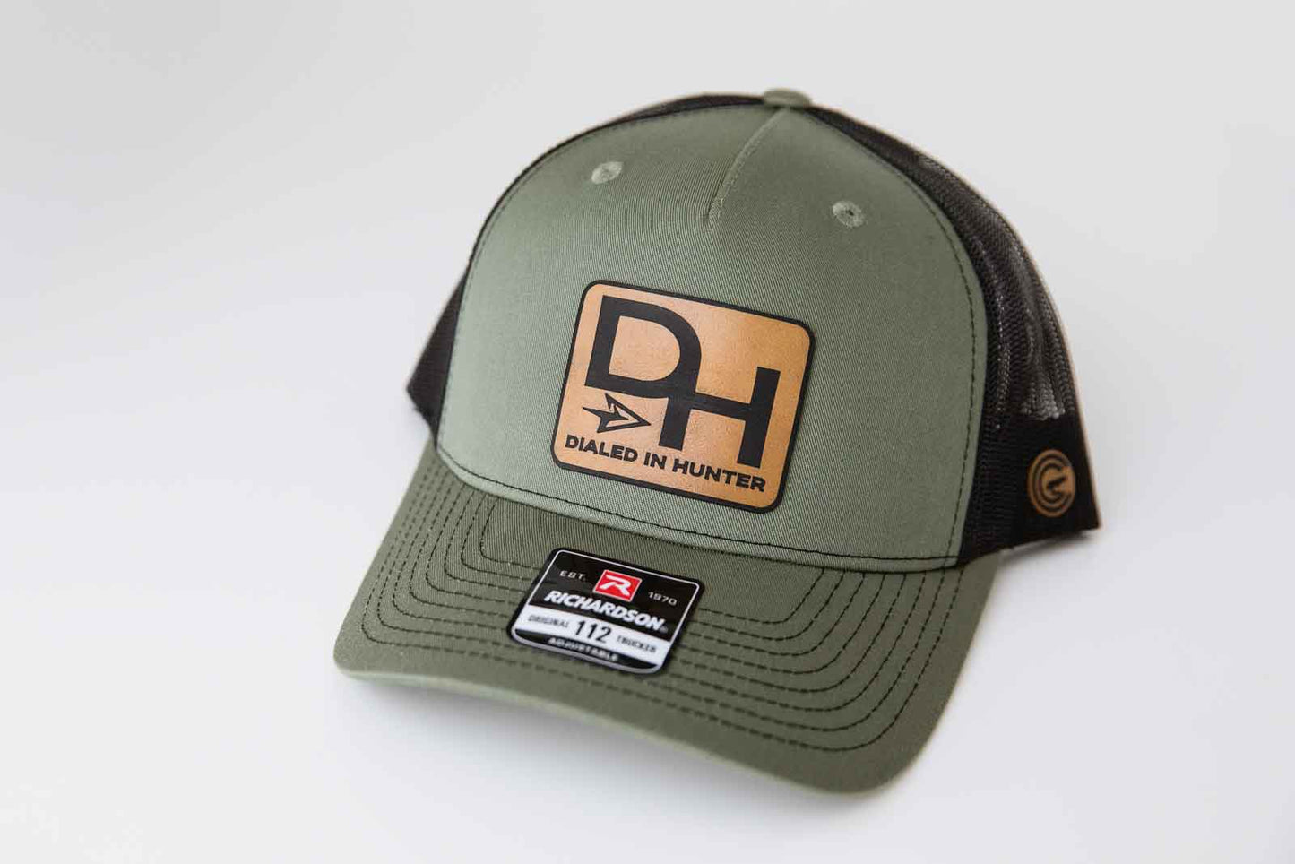 Dialed In Hunter Trucker Hat Olive Green